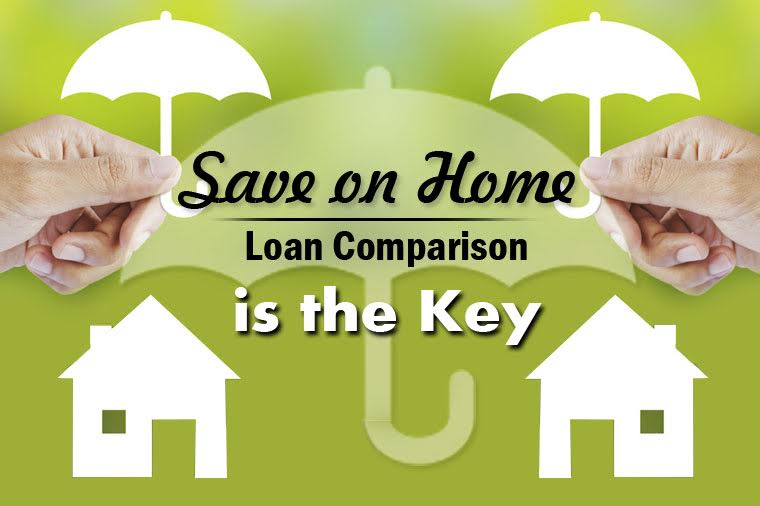 How is the Home Loan interest rate calculated for a bank loan?
